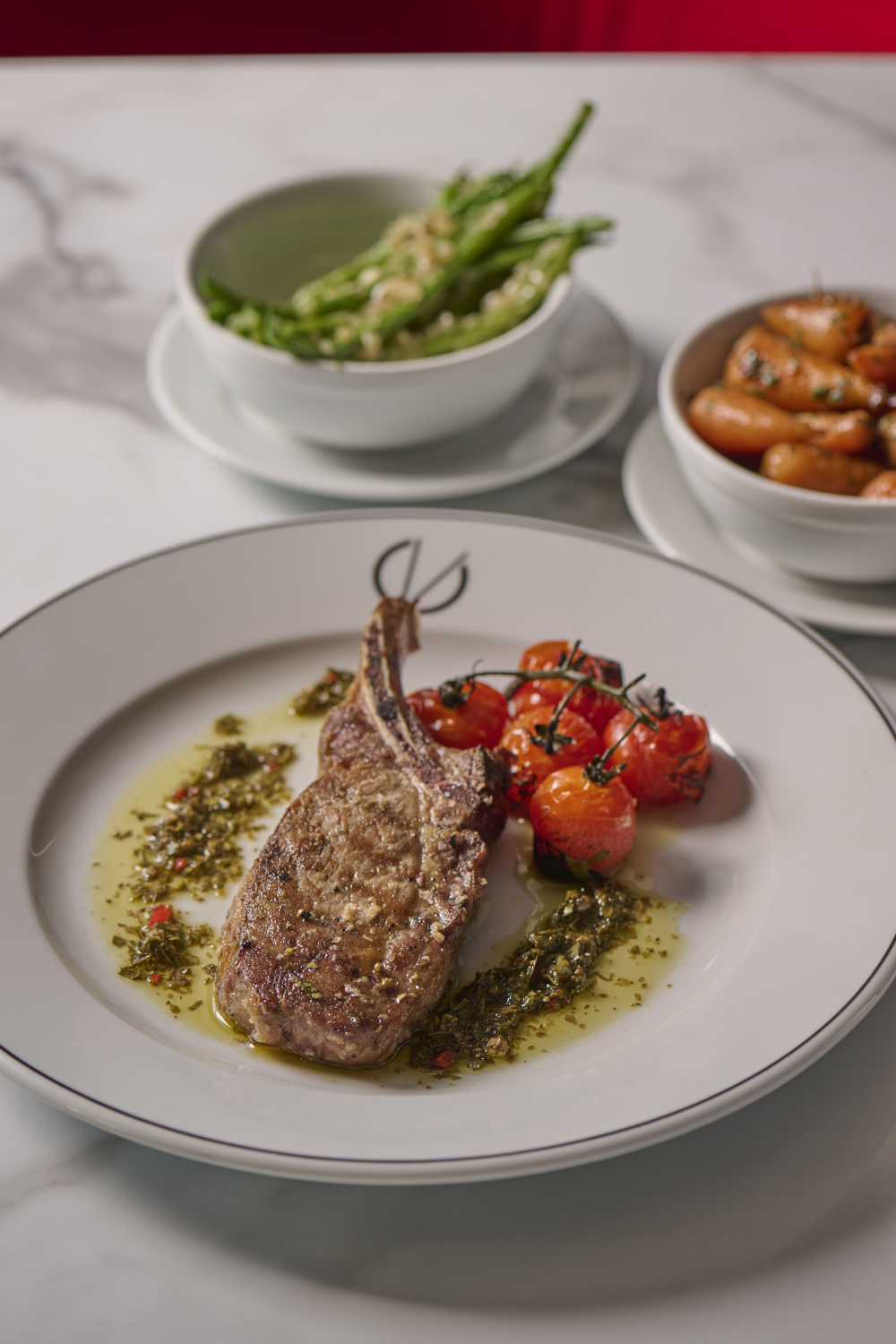 Chargrilled Iberico Pork Cutlet 