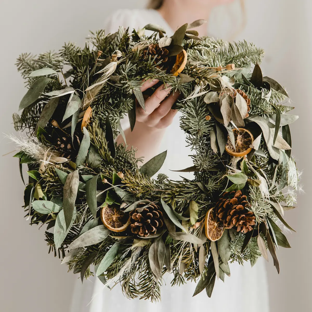 wreath making
