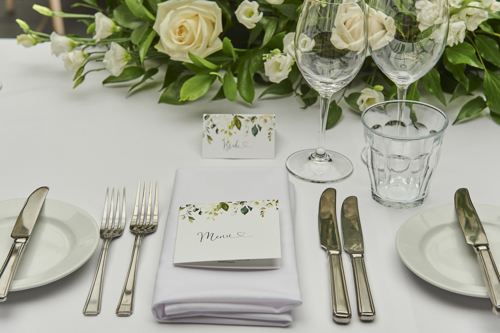 HDV York - Wedding Shots - Table Setting