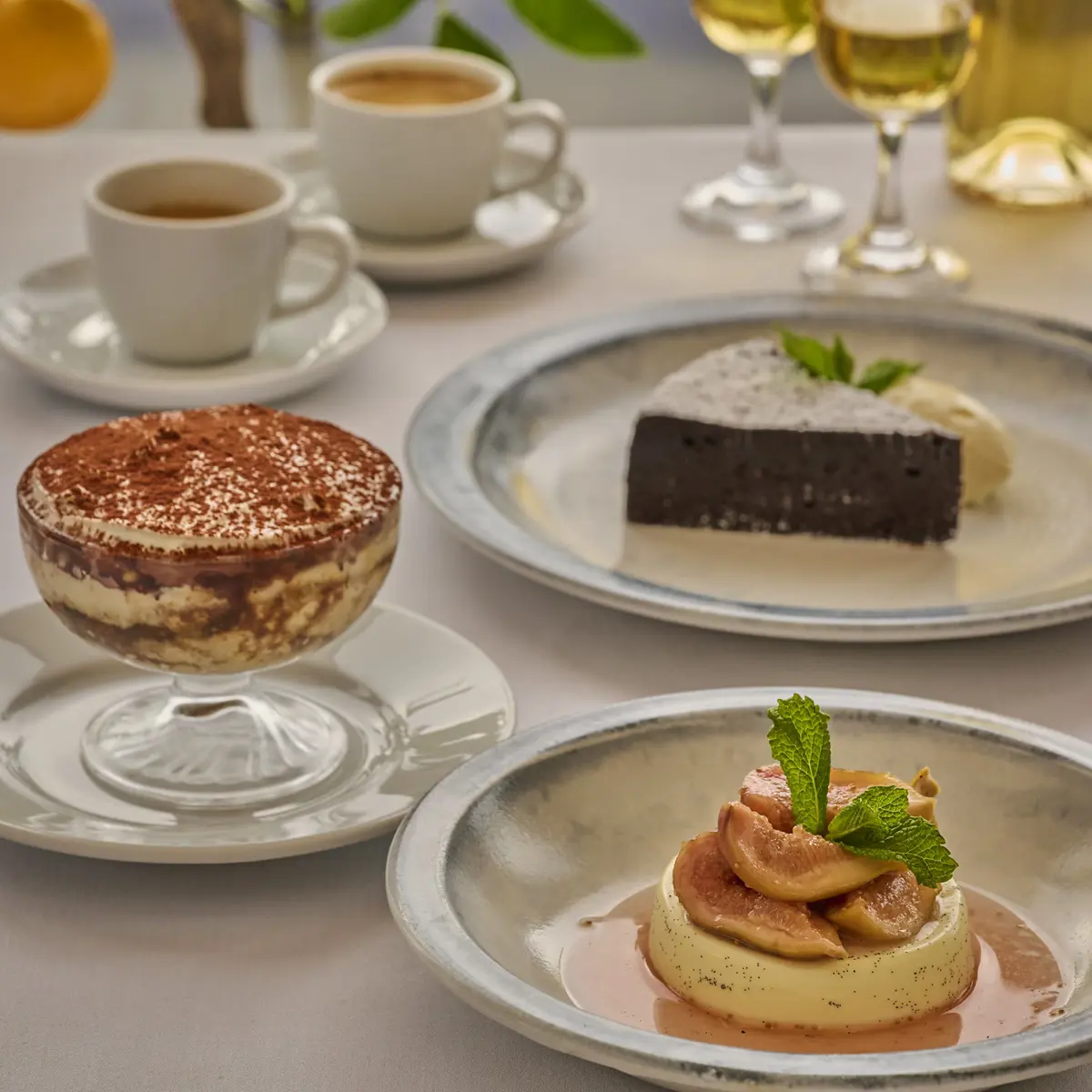 Orangery dessert selection