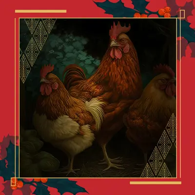 Christmas design sunday lunch