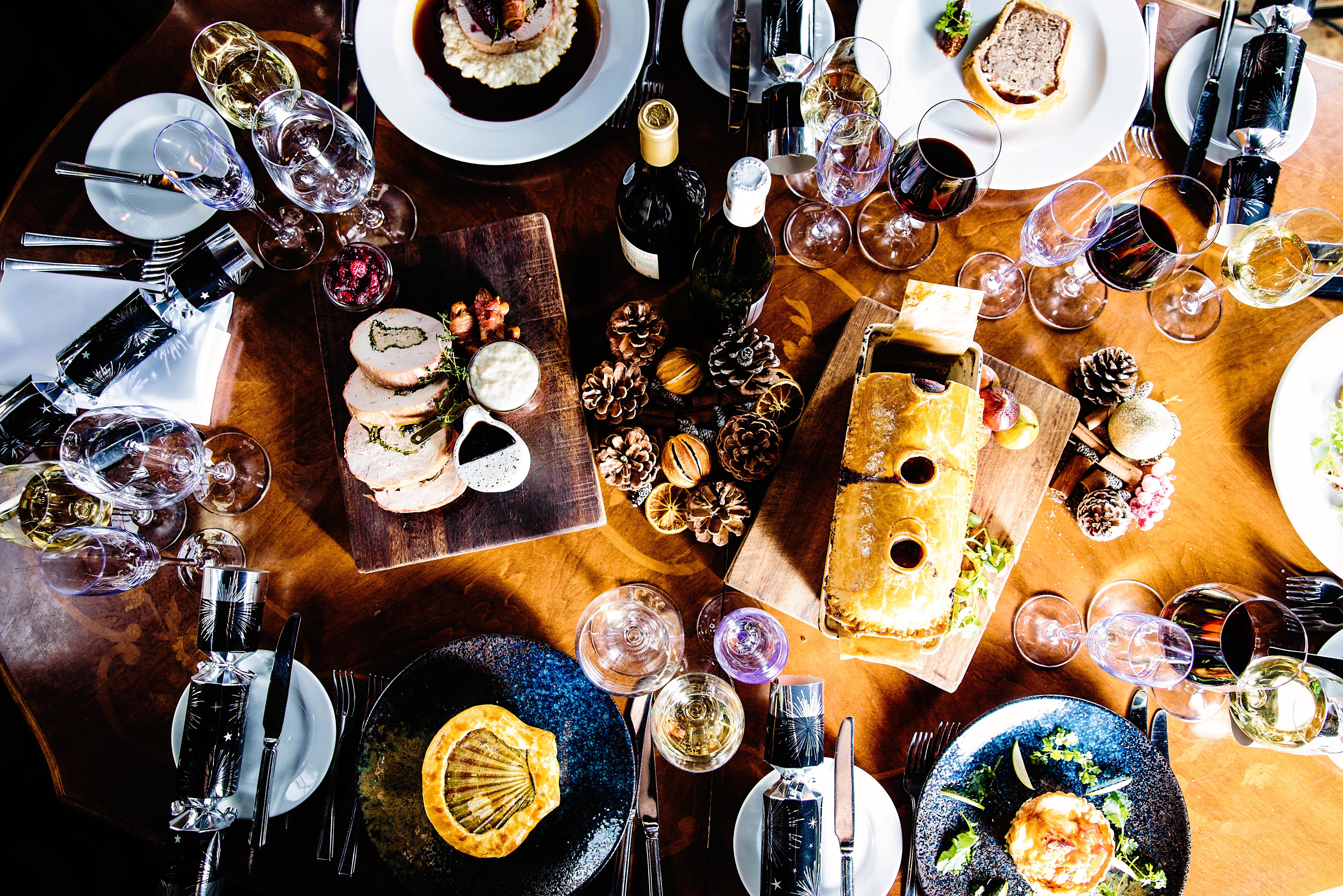 Christmas feasts at Hotel Du Vin