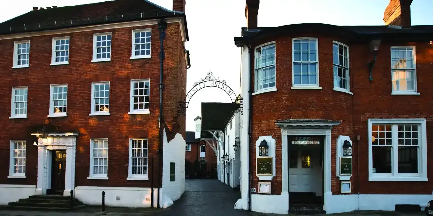 Hotel Du Vin Henley featuring two adjacent buildings