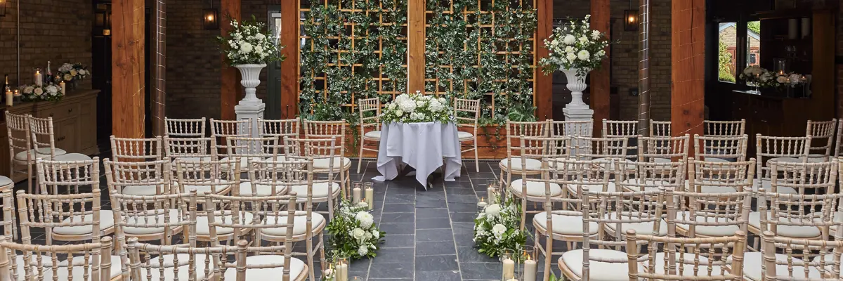 A room filled with numerous chairs and tables.