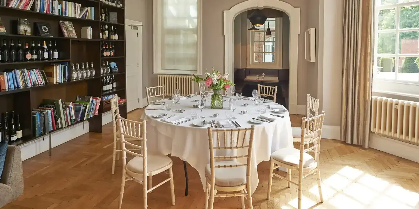 Dining room featuring a table and chairs